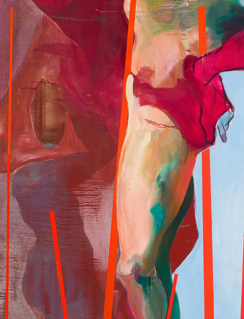 s/título, 2026 — Oil, Acrylic, Charcoal, Canvas, by João Hisse — additional view 4