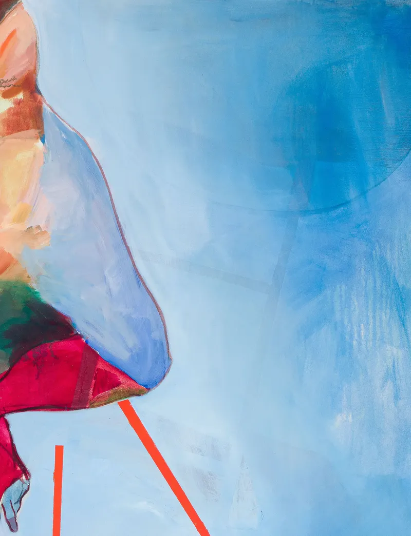 s/título, 2026 — Oil, Acrylic, Charcoal, Canvas, by João Hisse — additional view 3