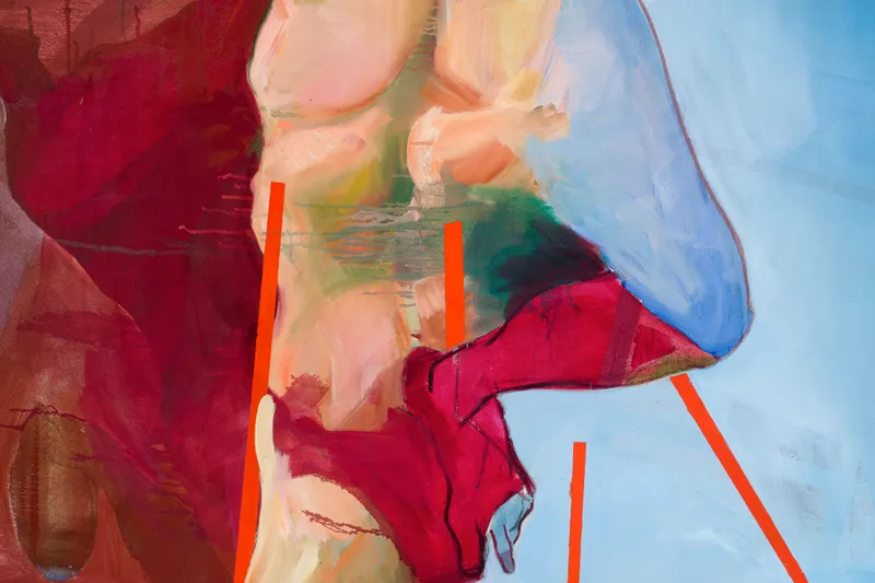 s/título, 2026 — Oil, Acrylic, Charcoal, Canvas, by João Hisse — additional view 2