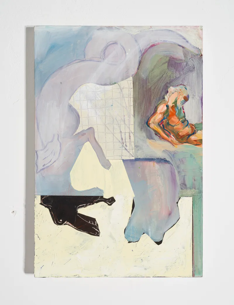 Noé, 2026 — Oil, Canvas, Charcoal, by João Hisse